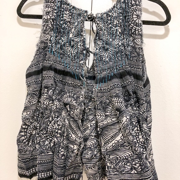 EUC Free People One Open Back Tank Top - Picture 2 of 4